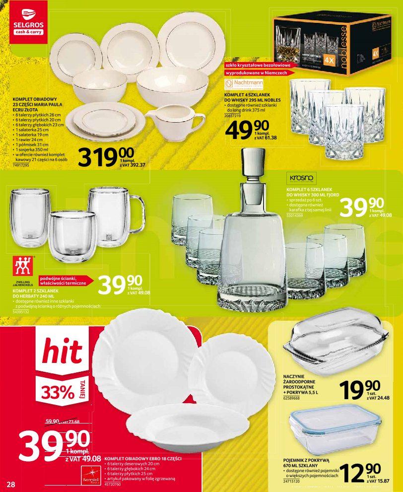 Gazetka promocyjna Selgros str. 28