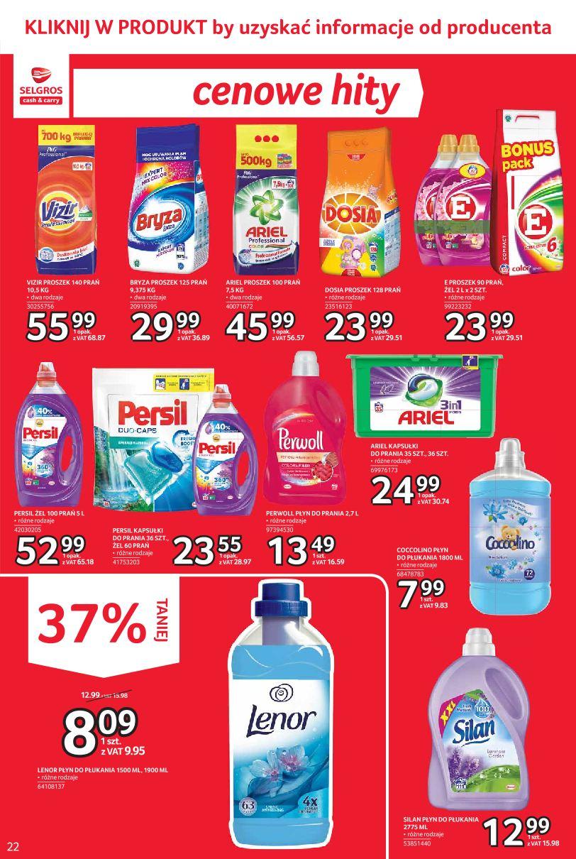 Gazetka promocyjna Selgros str. 22