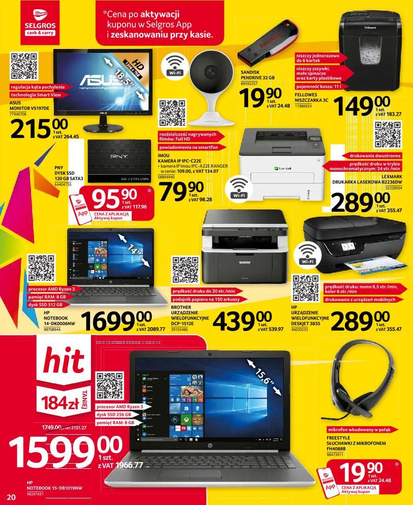 Gazetka promocyjna Selgros str. 20