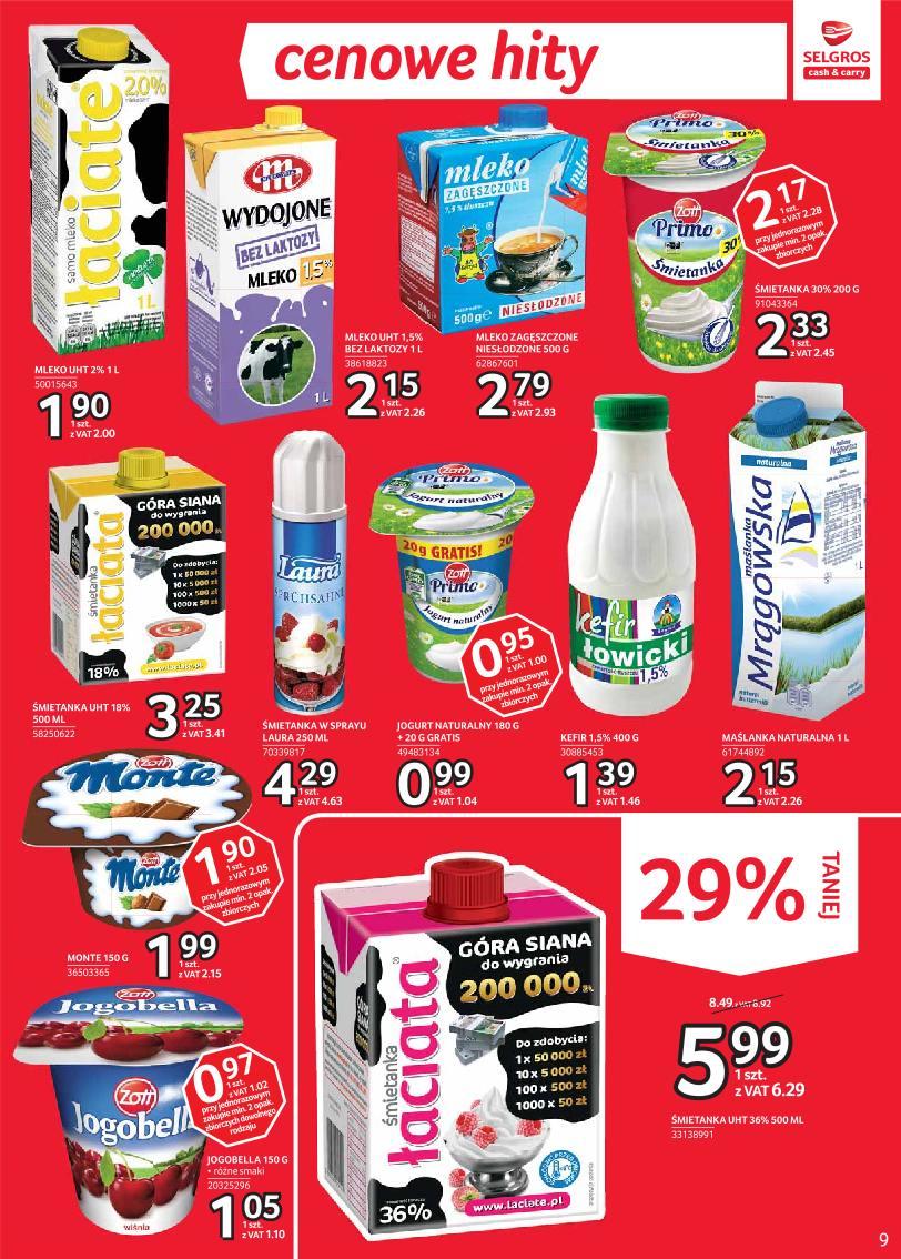 Gazetka promocyjna Selgros str. 9