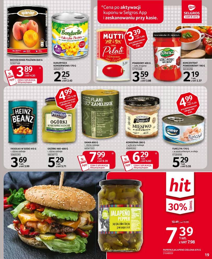 Gazetka promocyjna Selgros str. 19