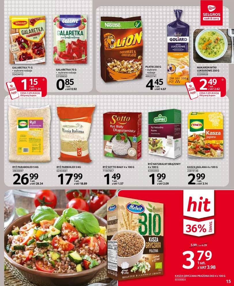 Gazetka promocyjna Selgros str. 15