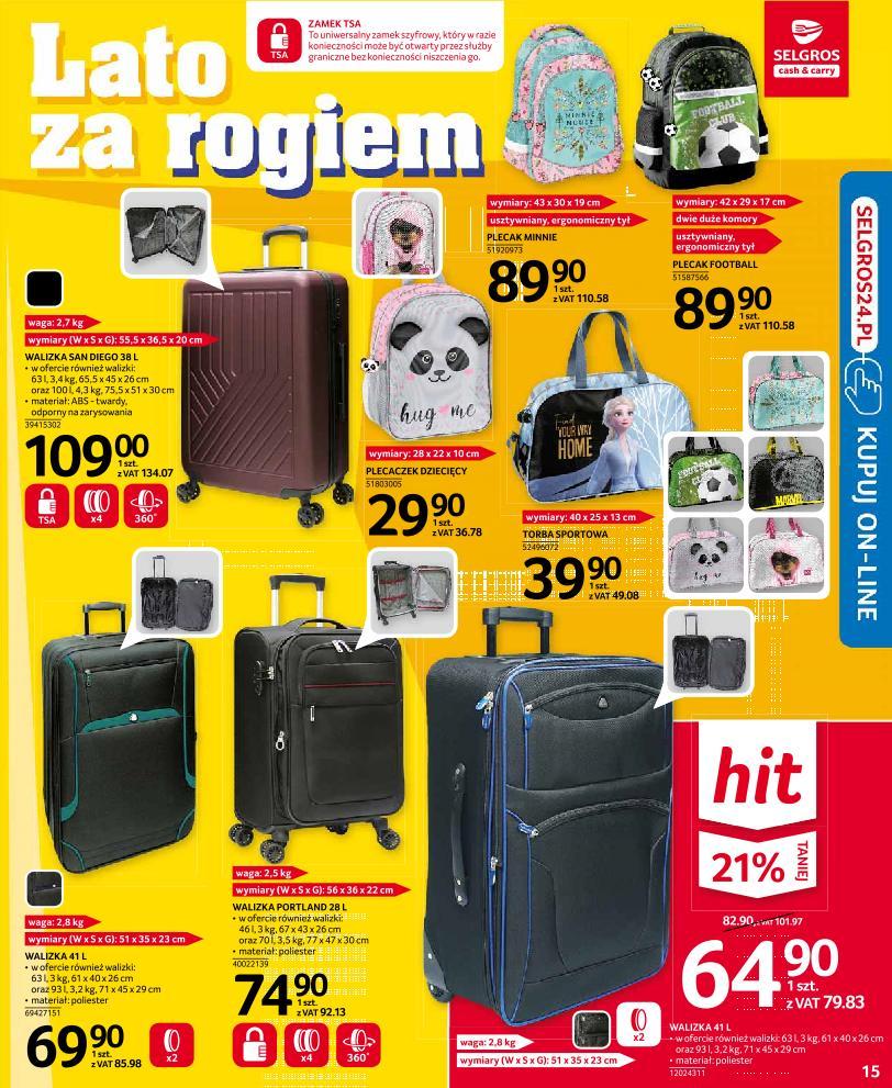 Gazetka promocyjna Selgros str. 15