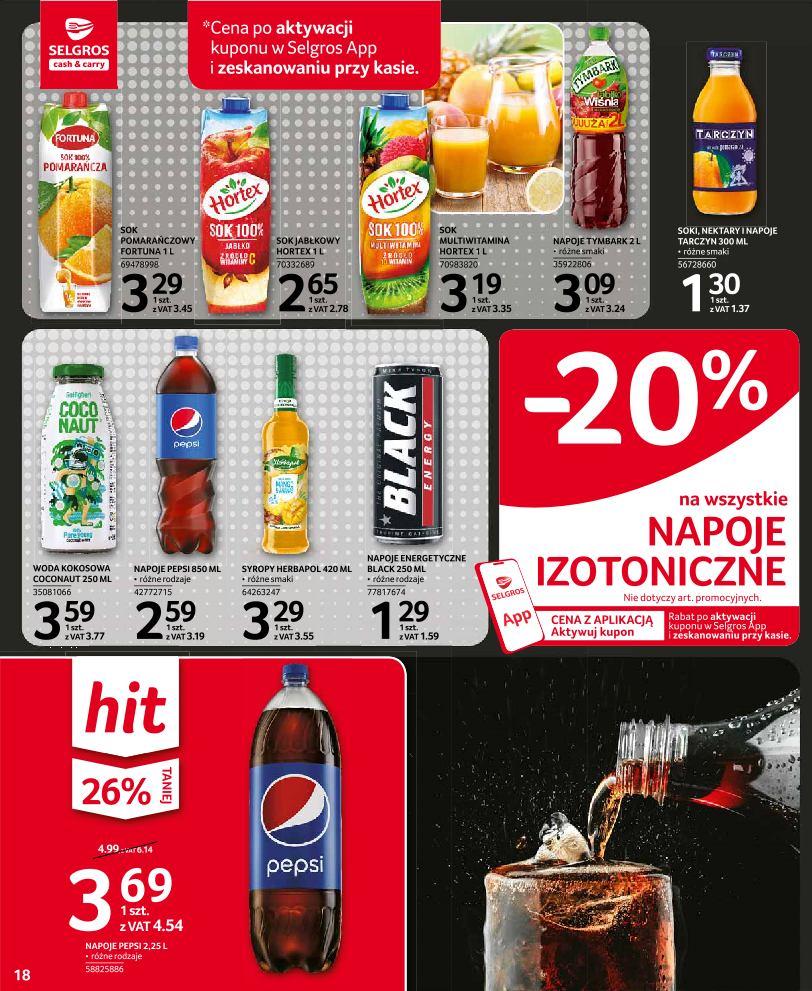 Gazetka promocyjna Selgros str. 18