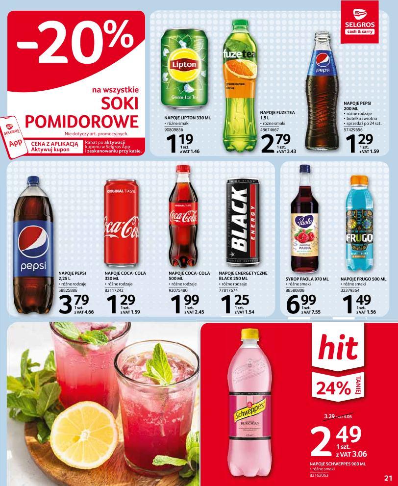 Gazetka promocyjna Selgros str. 21