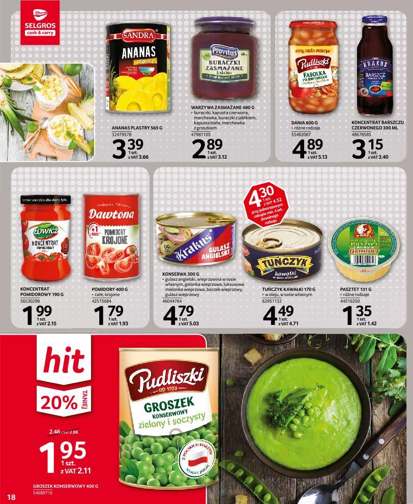 Gazetka promocyjna Selgros str. 18