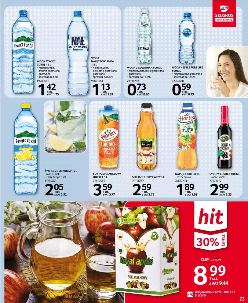 Gazetka promocyjna Selgros str. 23
