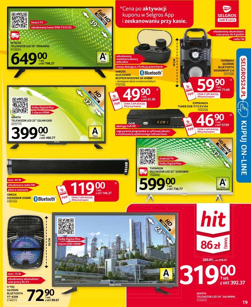 Gazetka promocyjna Selgros str. 19