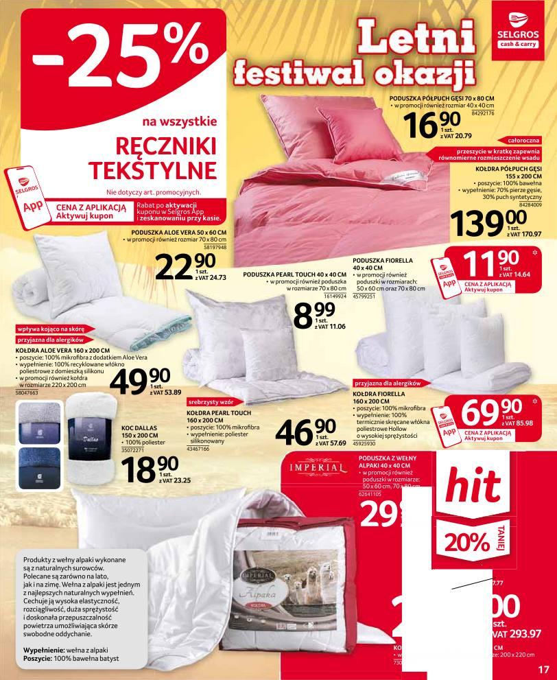 Gazetka promocyjna Selgros str. 17