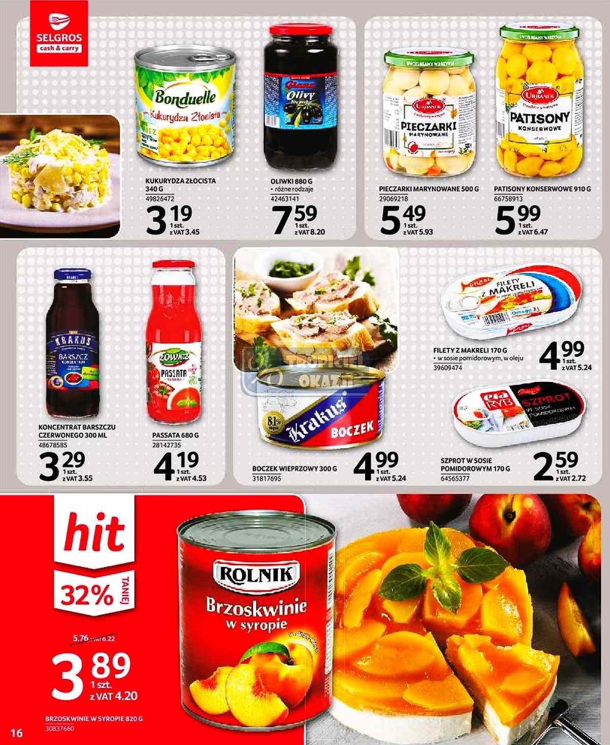 Gazetka promocyjna Selgros str. 16