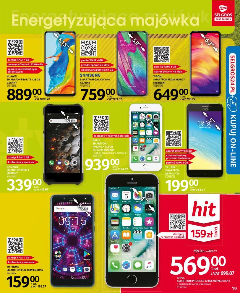 Gazetka promocyjna Selgros str. 19