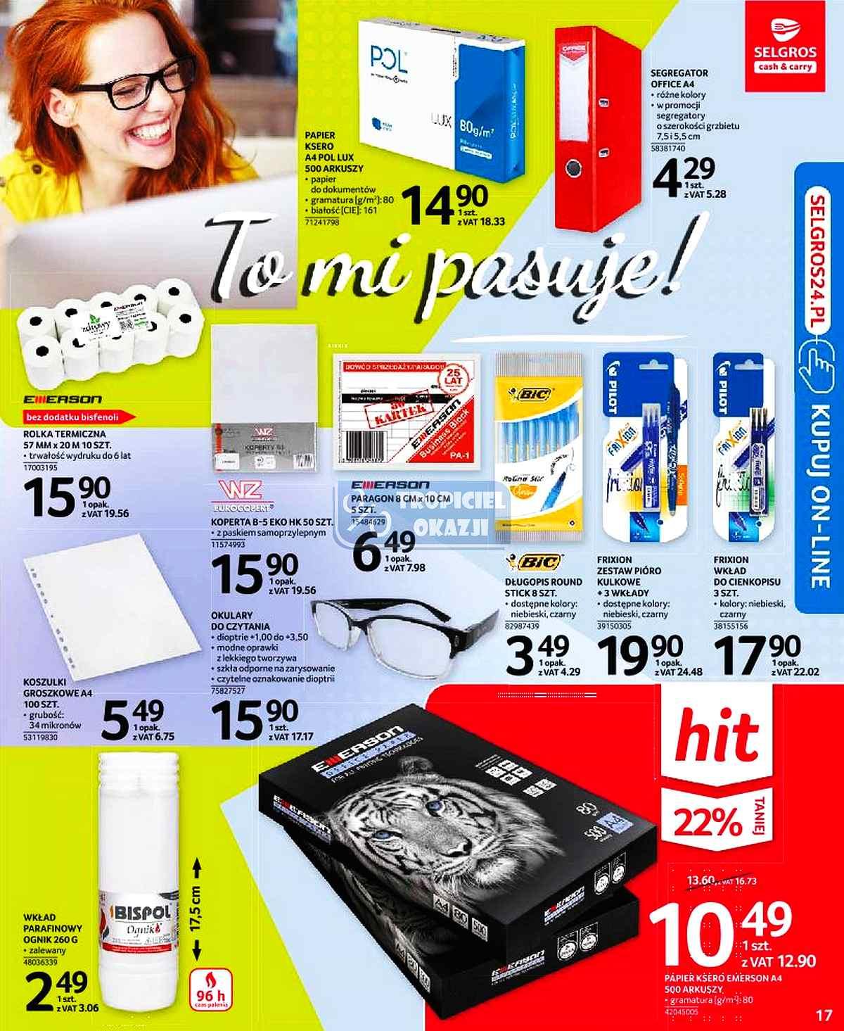 Gazetka promocyjna Selgros str. 17
