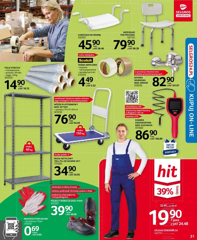 Gazetka promocyjna Selgros str. 31