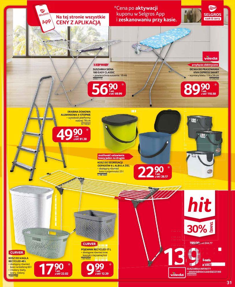 Gazetka promocyjna Selgros str. 31