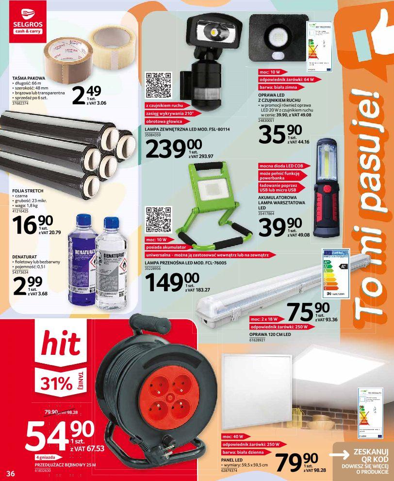 Gazetka promocyjna Selgros str. 36