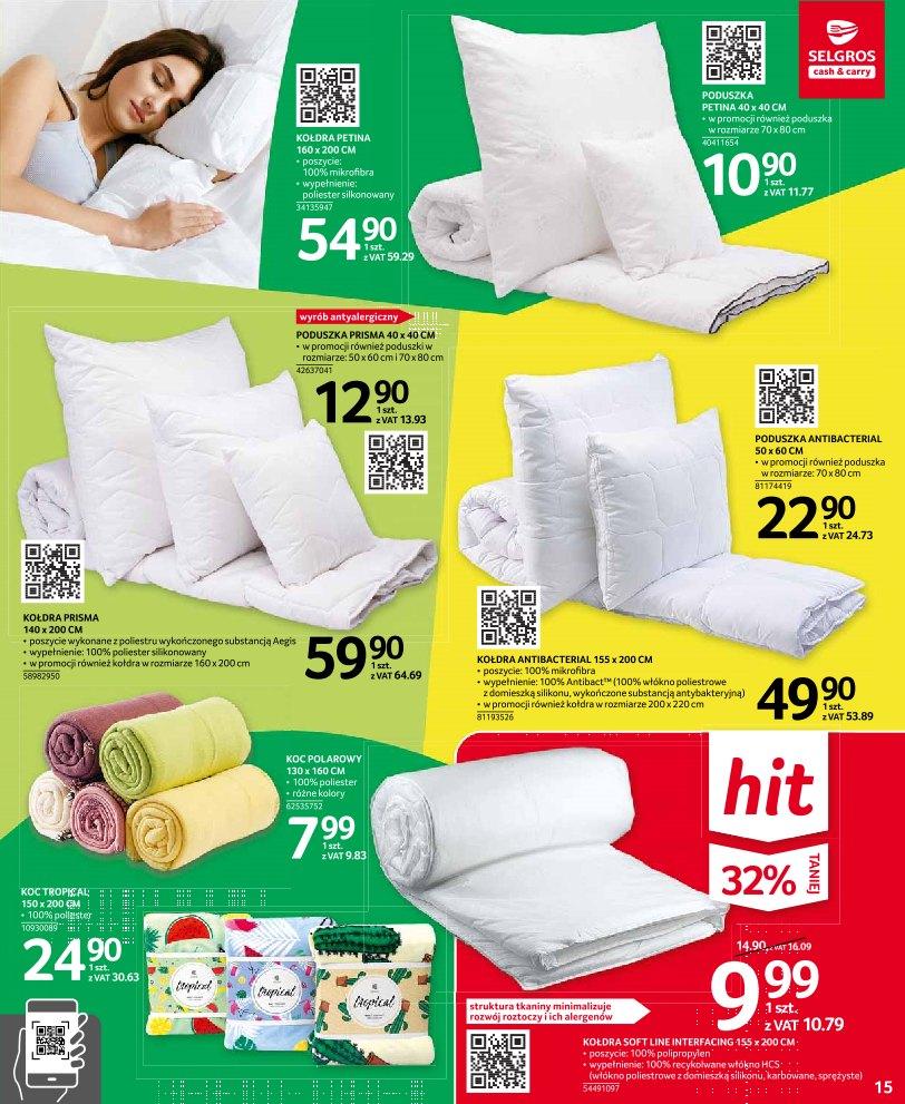 Gazetka promocyjna Selgros str. 15