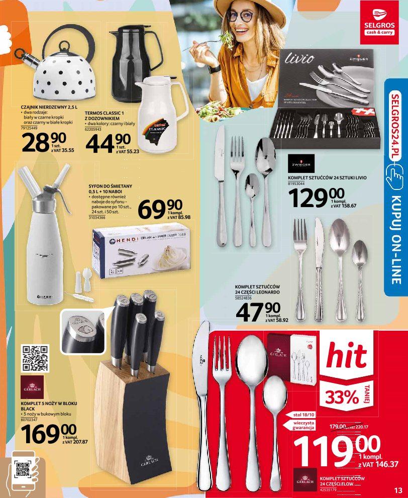 Gazetka promocyjna Selgros str. 13