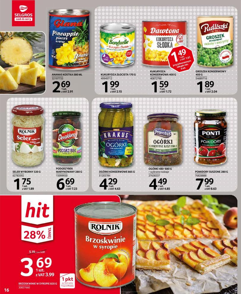 Gazetka promocyjna Selgros str. 16