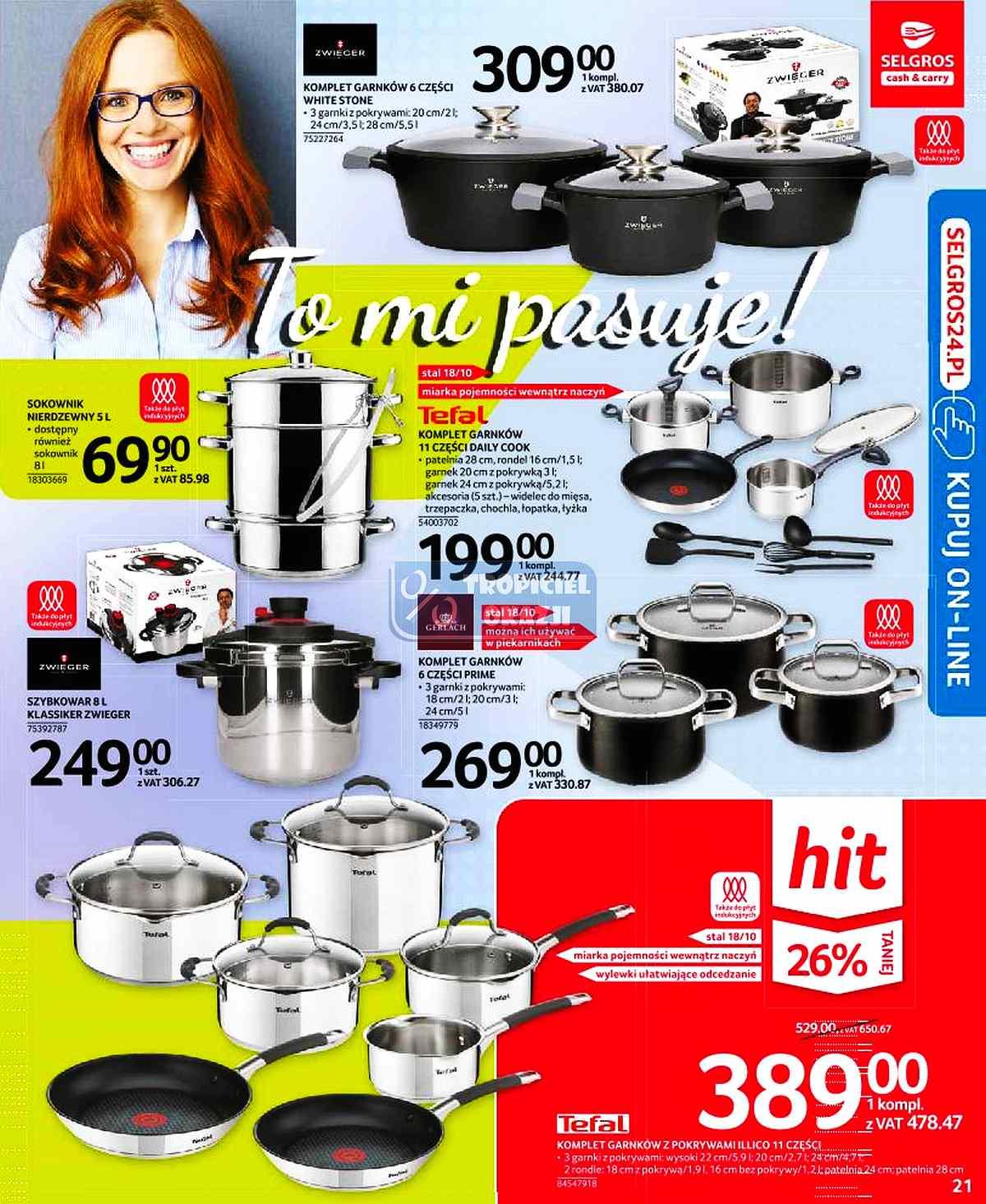 Gazetka promocyjna Selgros str. 21
