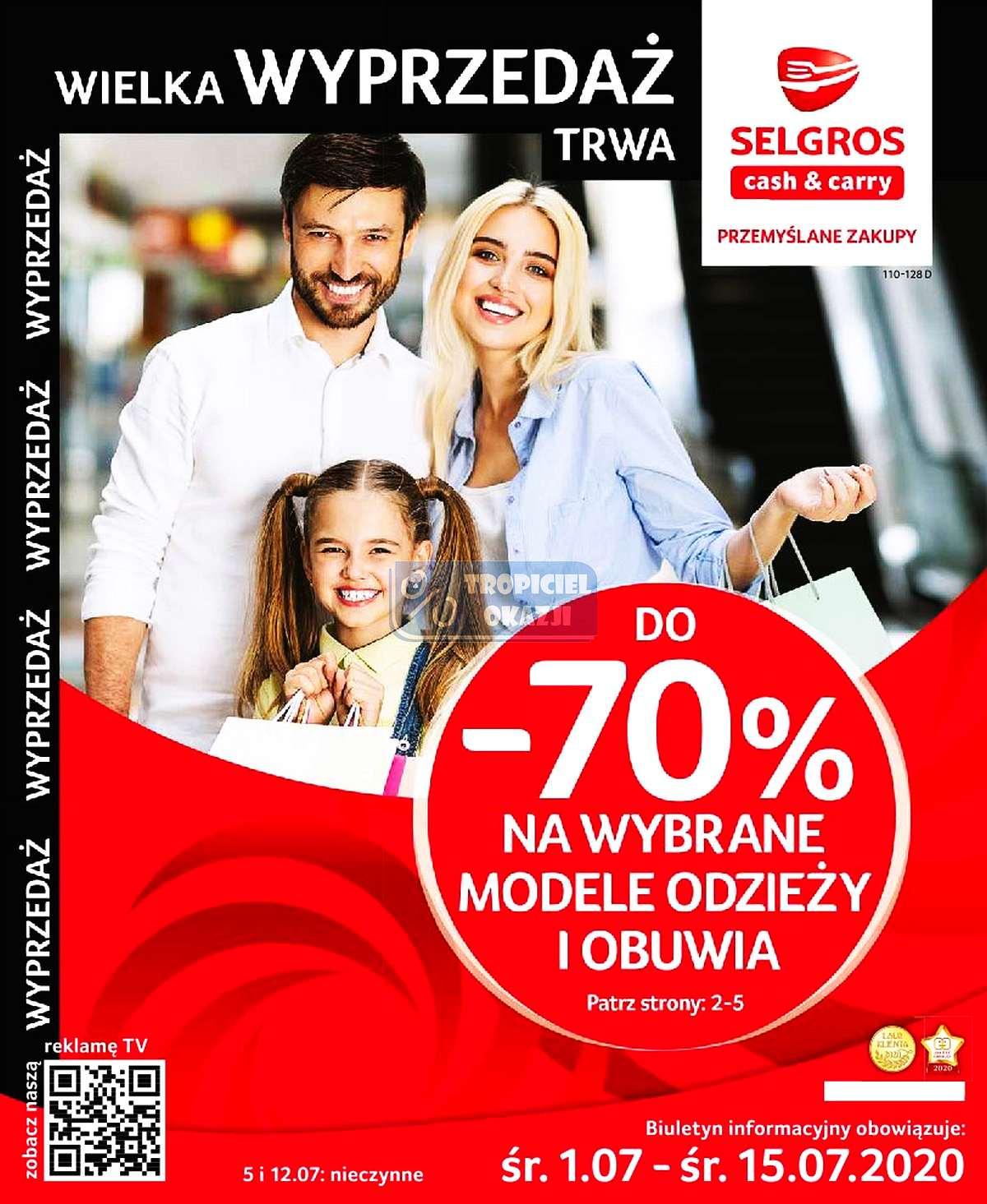 Gazetka promocyjna Selgros str. 1