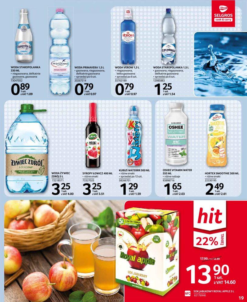Gazetka promocyjna Selgros str. 19