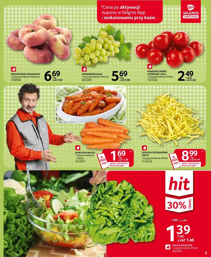 Gazetka promocyjna Selgros str. 3