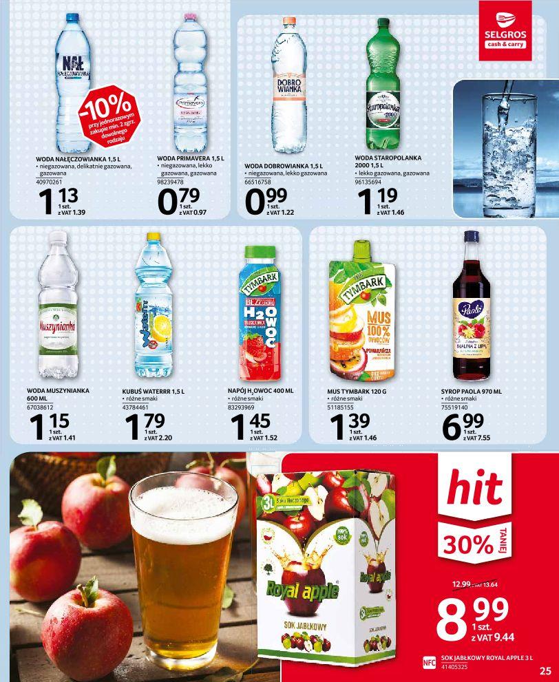 Gazetka promocyjna Selgros str. 25