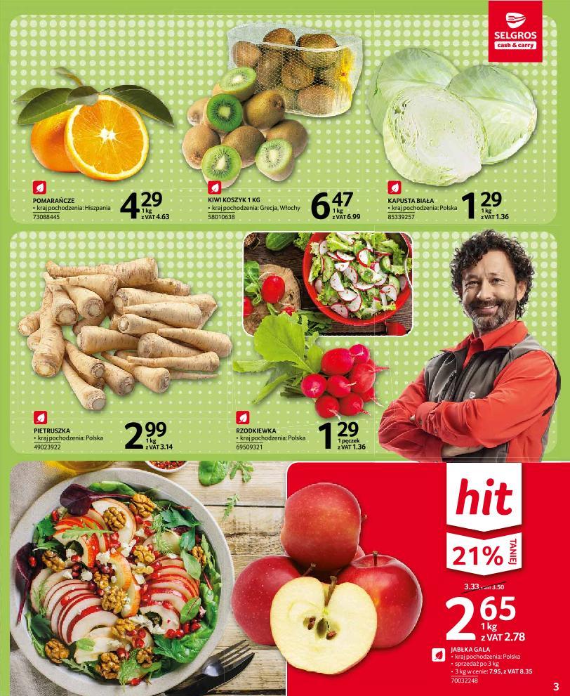 Gazetka promocyjna Selgros str. 3