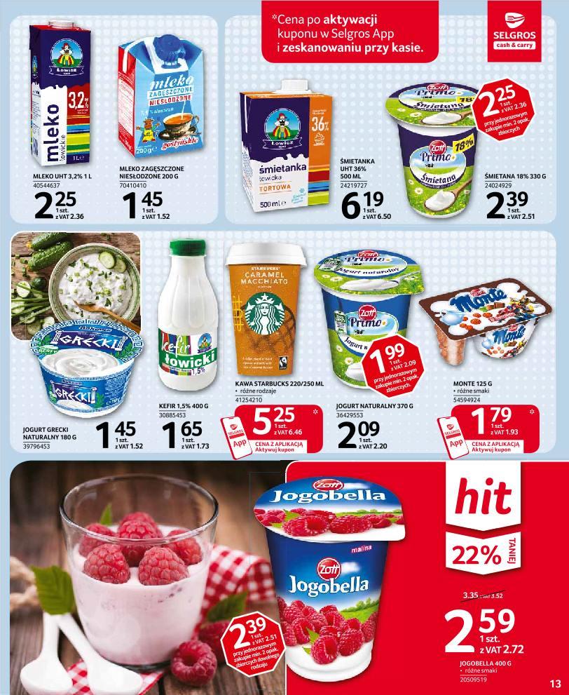 Gazetka promocyjna Selgros str. 13