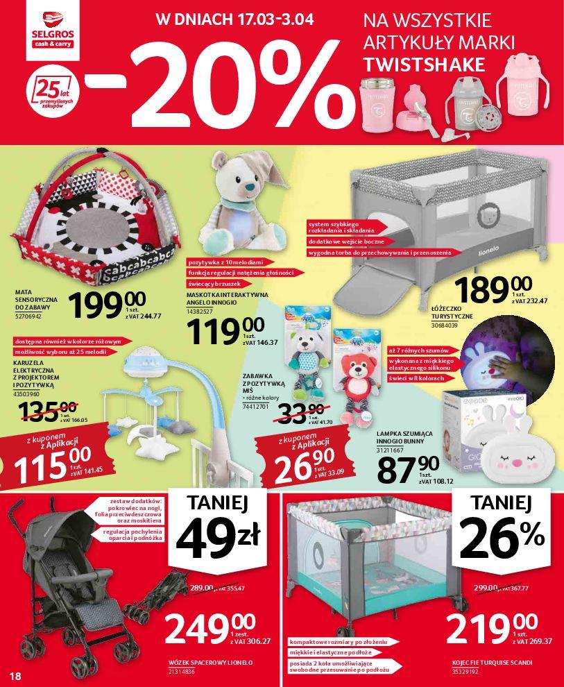 Gazetka promocyjna Selgros str. 18