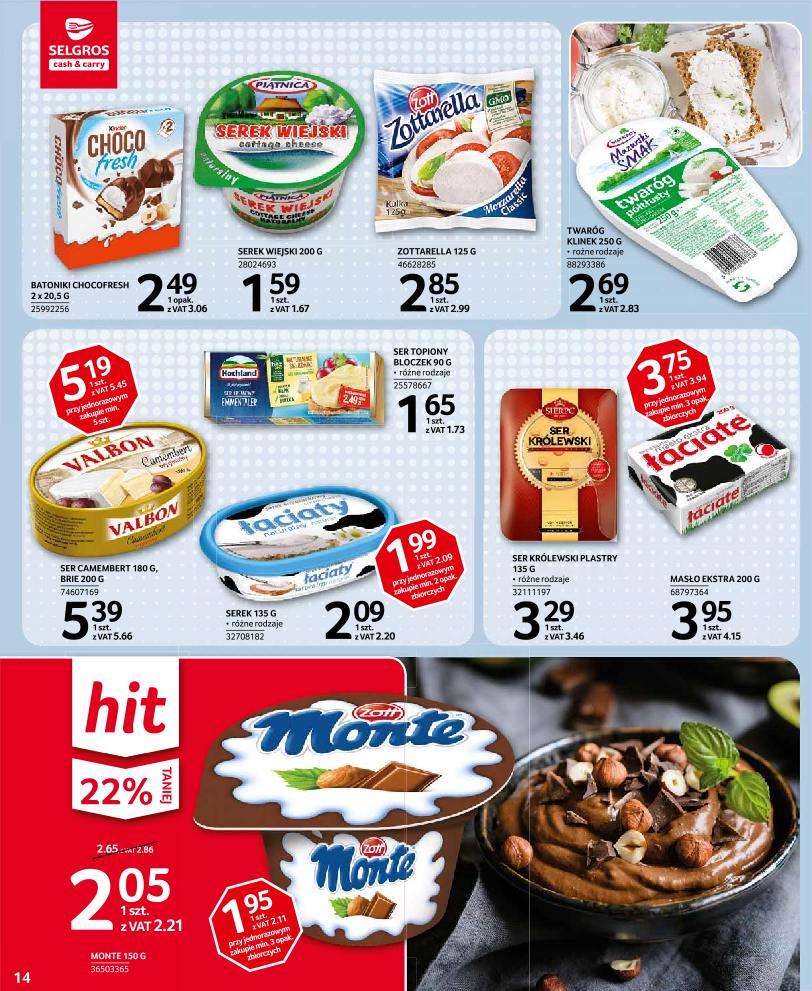 Gazetka promocyjna Selgros str. 14