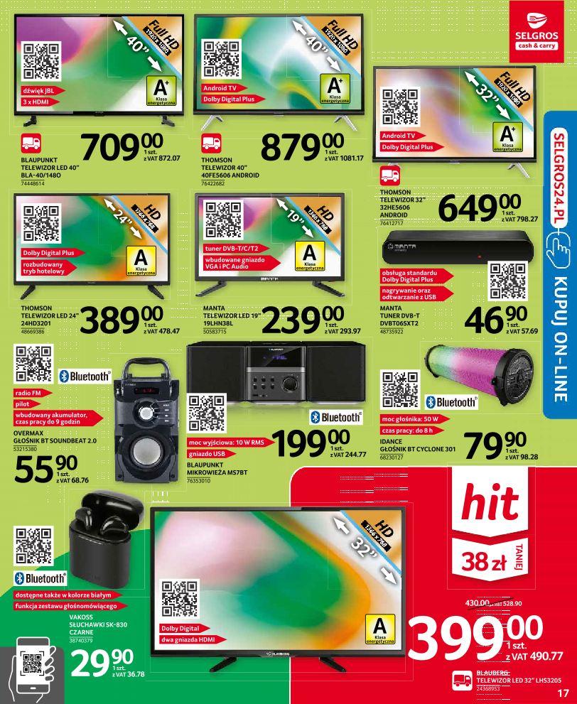 Gazetka promocyjna Selgros str. 17