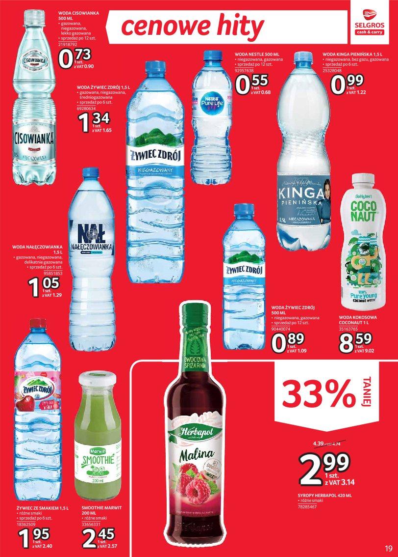 Gazetka promocyjna Selgros str. 19