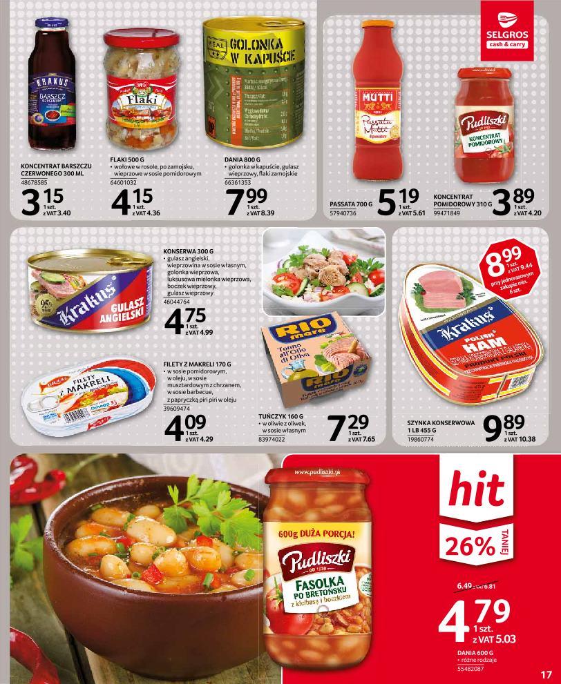 Gazetka promocyjna Selgros str. 17