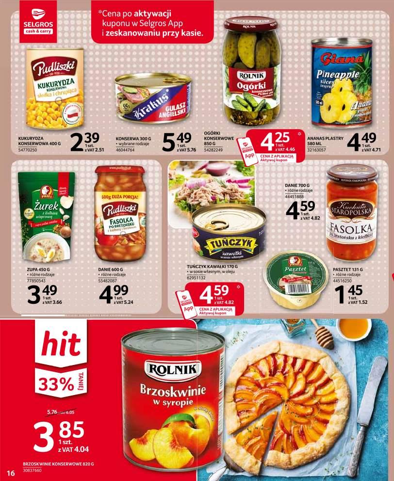 Gazetka promocyjna Selgros str. 16