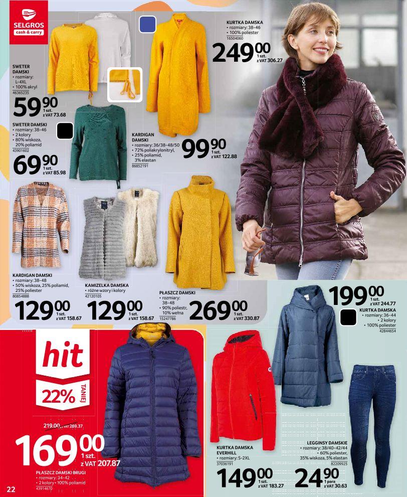 Gazetka promocyjna Selgros str. 22