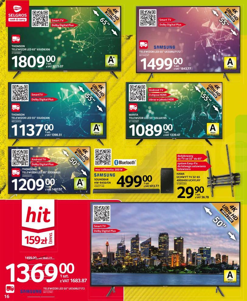 Gazetka promocyjna Selgros str. 16