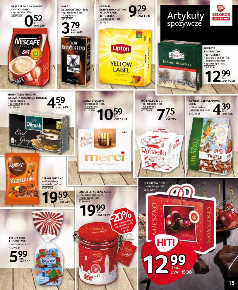 Gazetka promocyjna Selgros str. 15