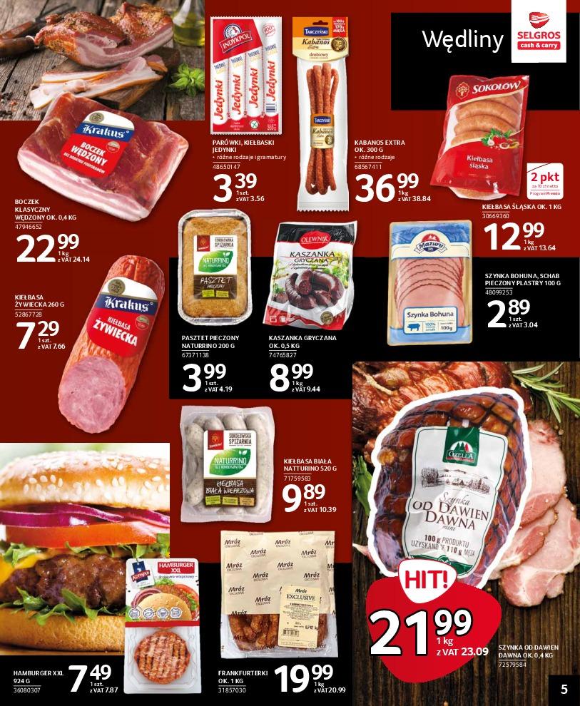 Gazetka promocyjna Selgros str. 5