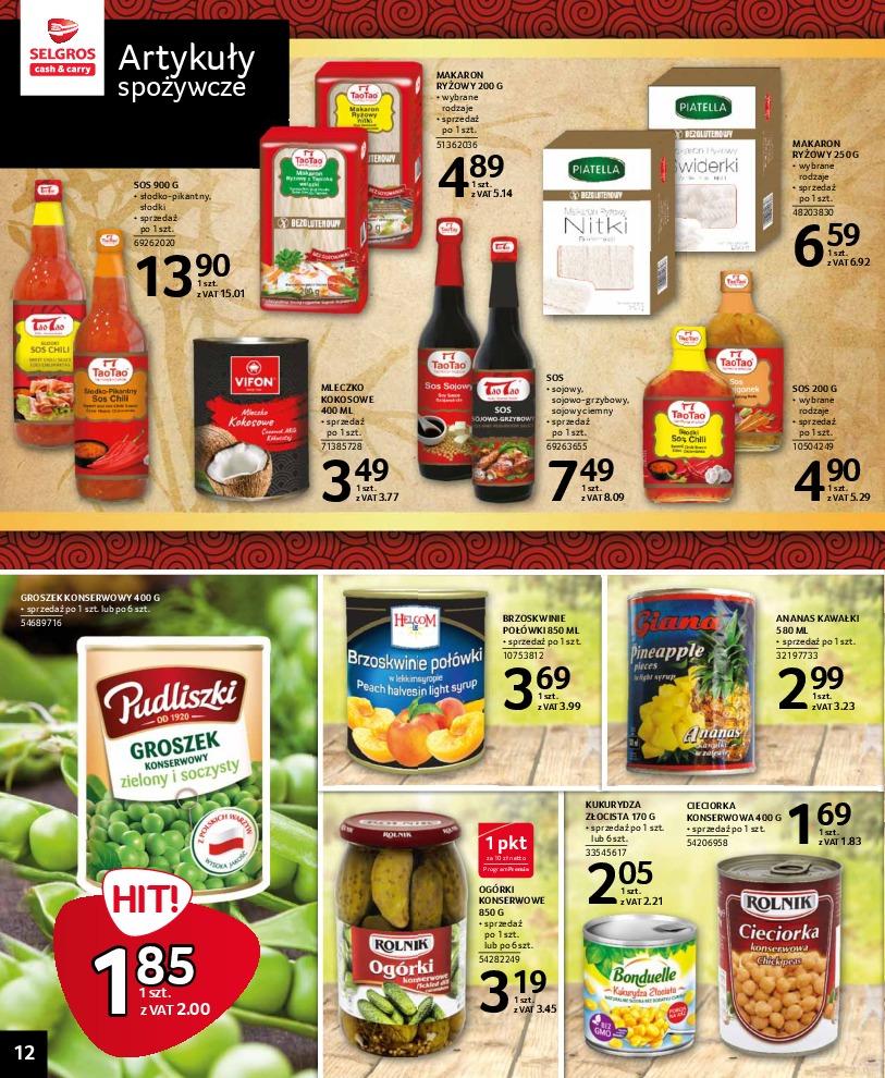 Gazetka promocyjna Selgros str. 12