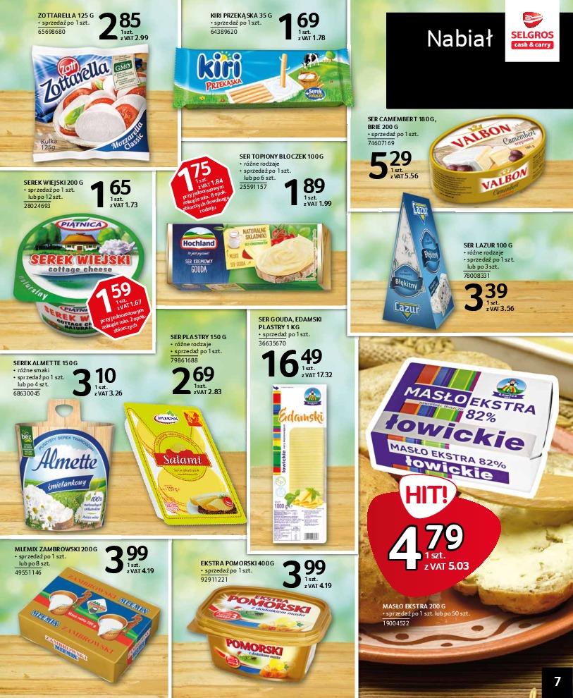 Gazetka promocyjna Selgros str. 7
