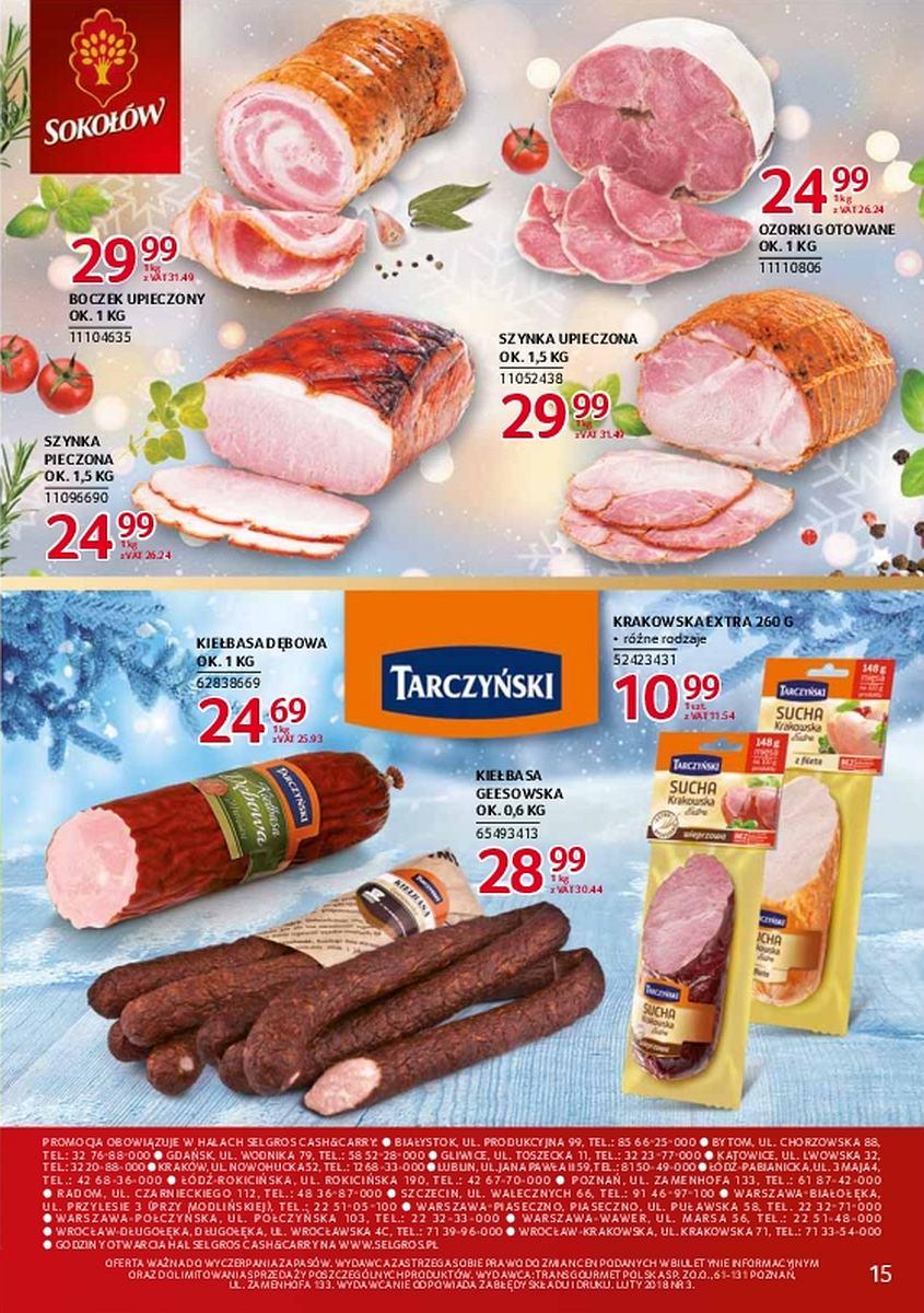 Gazetka promocyjna Selgros str. 15