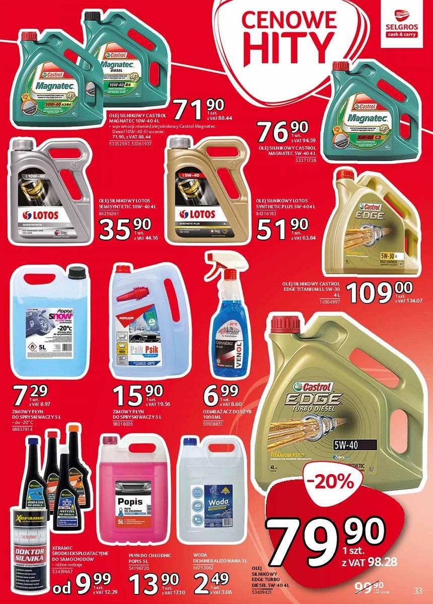 Gazetka promocyjna Selgros str. 33