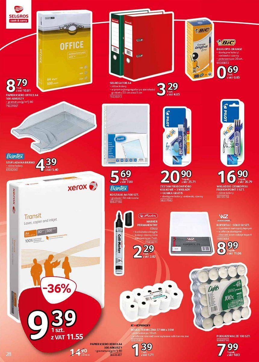 Gazetka promocyjna Selgros str. 28