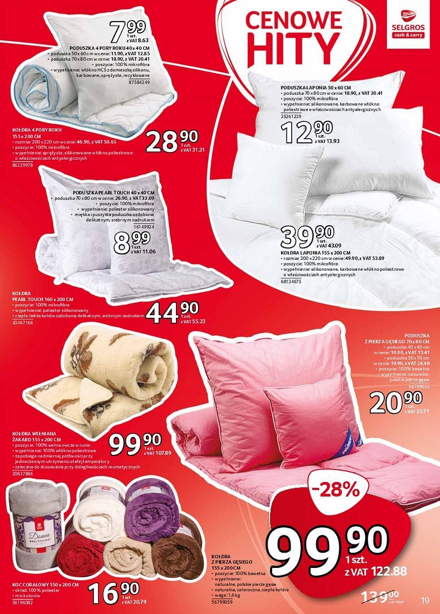 Gazetka promocyjna Selgros str. 19