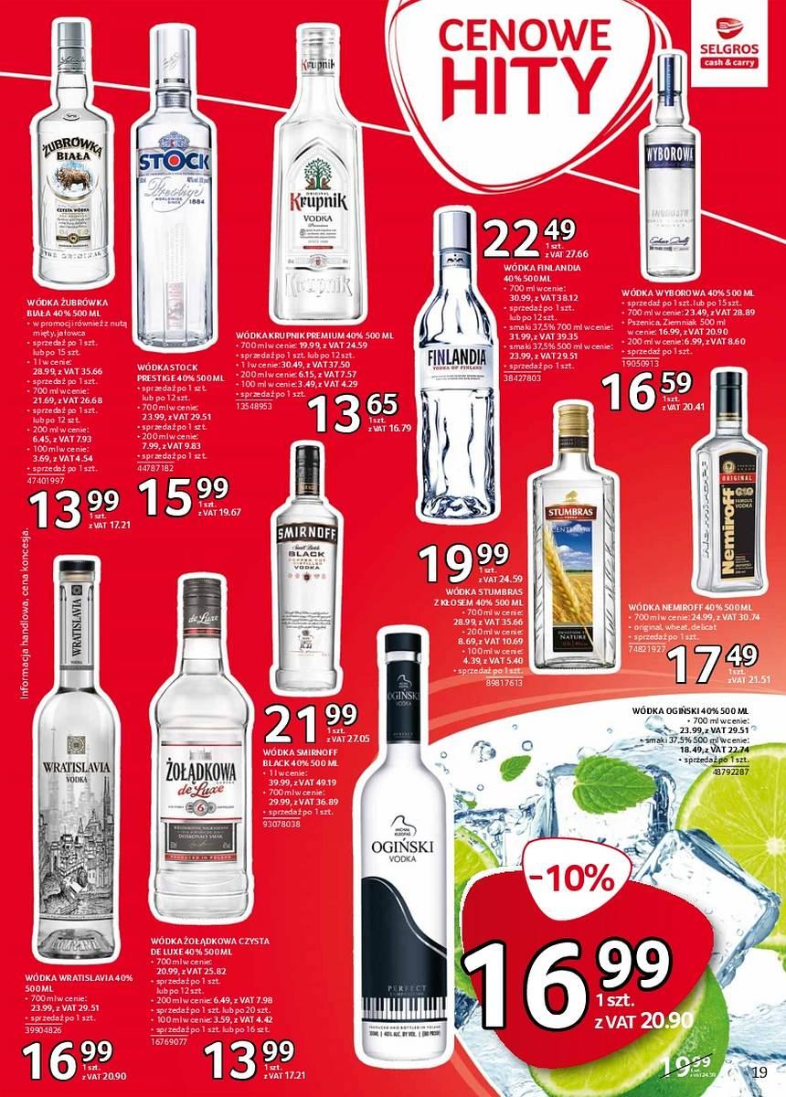 Gazetka promocyjna Selgros str. 19