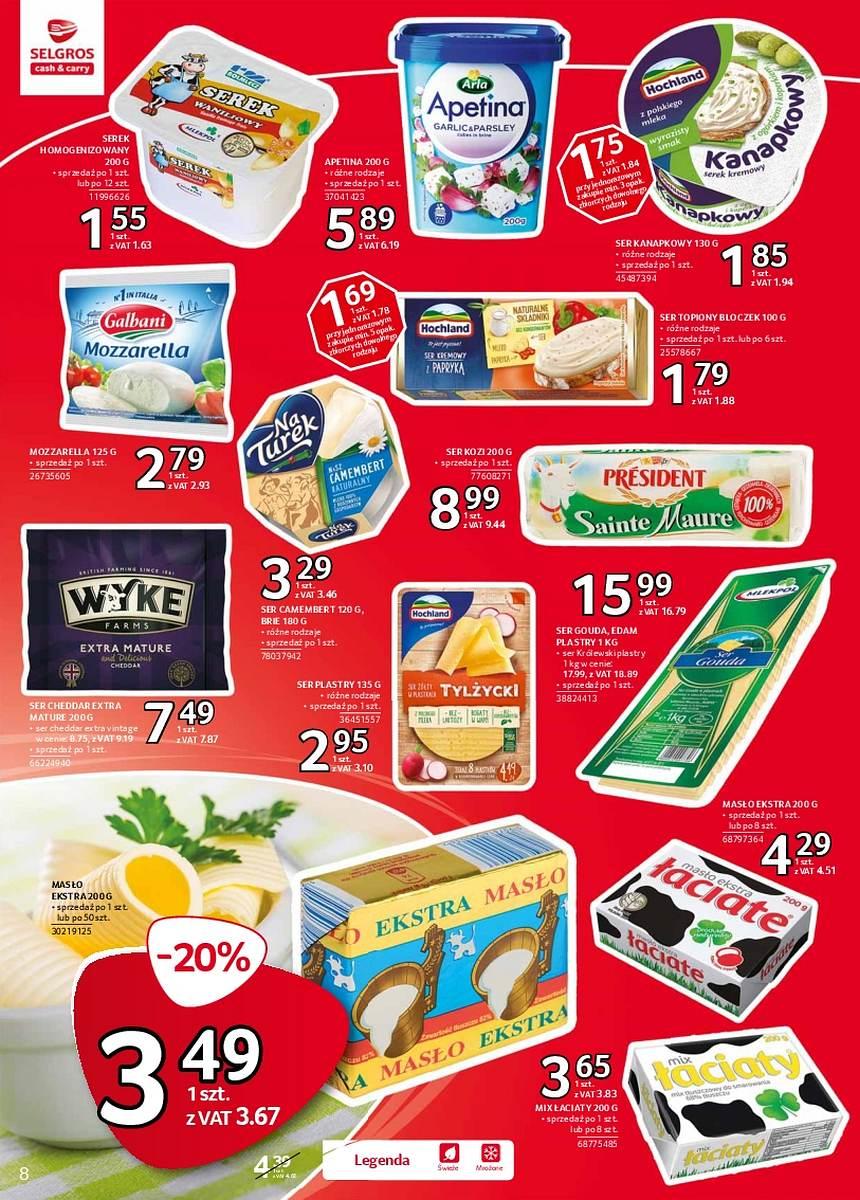 Gazetka promocyjna Selgros str. 8