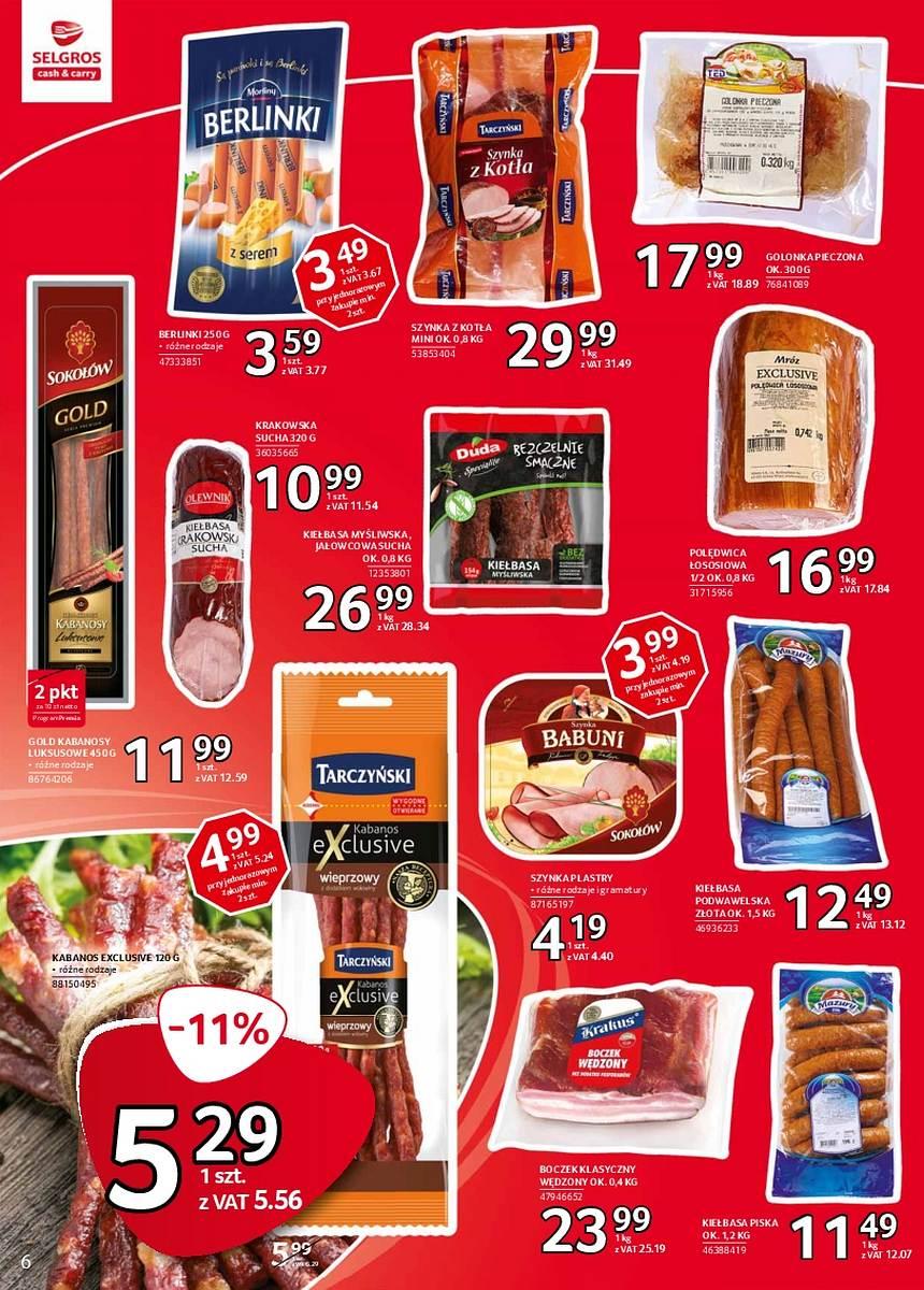 Gazetka promocyjna Selgros str. 6