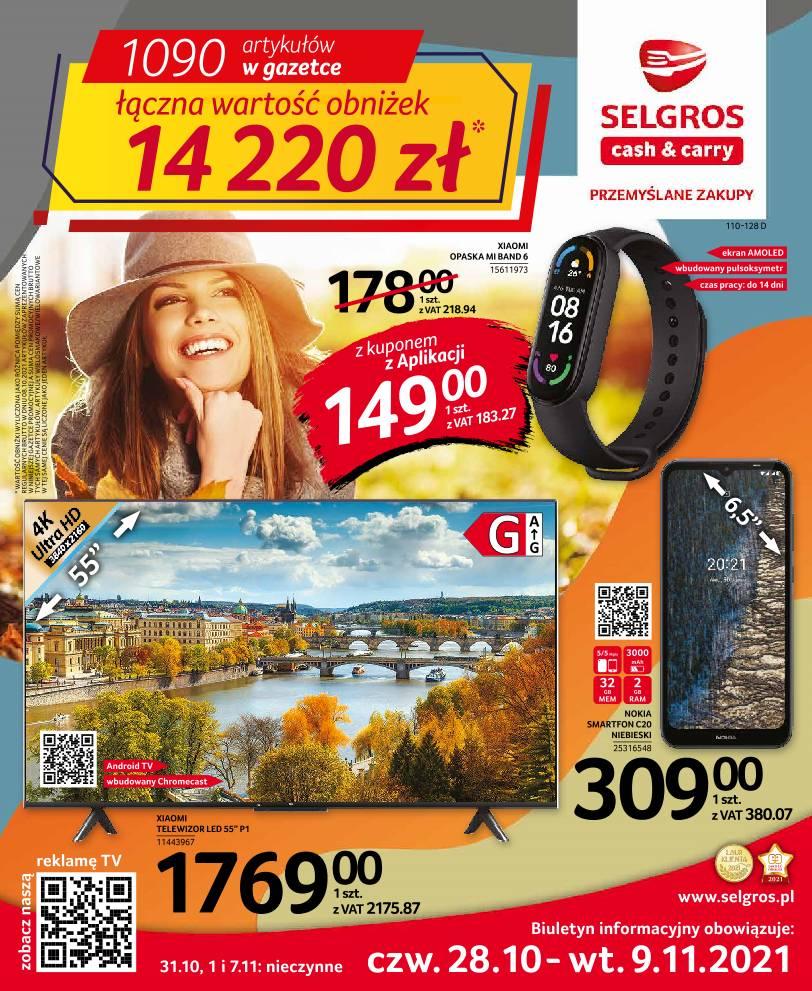 Gazetka promocyjna Selgros str. 1