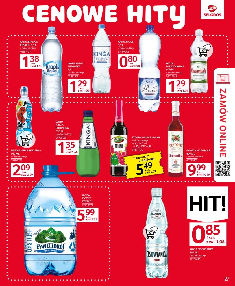 Gazetka promocyjna Selgros str. 27